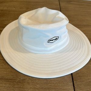 PING wide brim golf hat